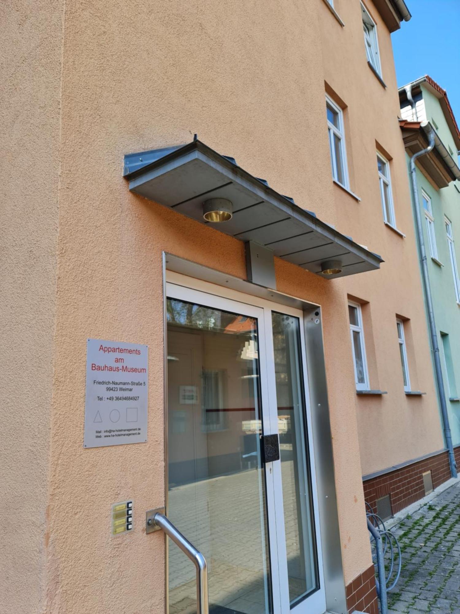 Cityappartement Am Bauhaus-Museum Weimar  Exterior foto
