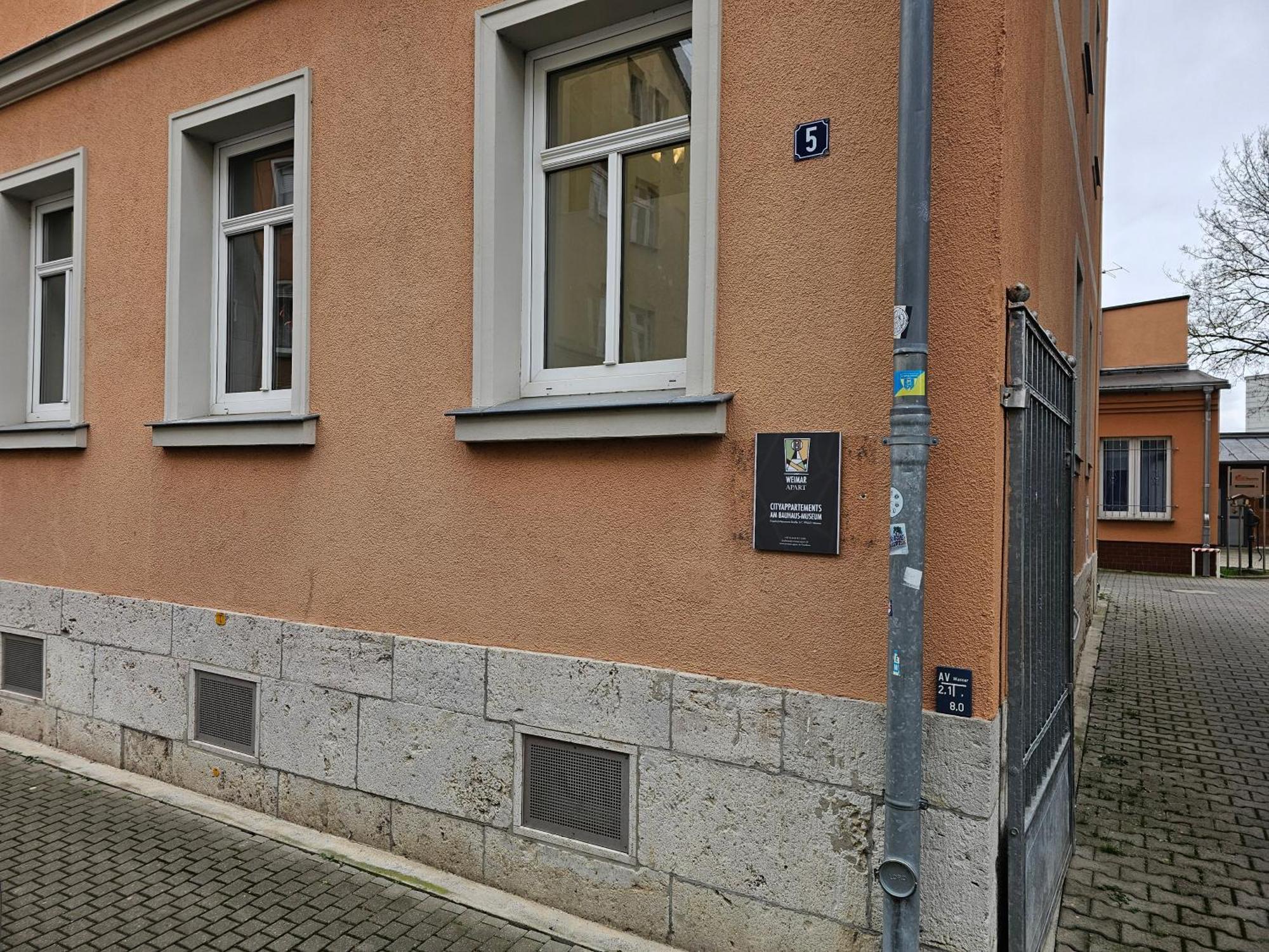 Cityappartement Am Bauhaus-Museum Weimar  Exterior foto
